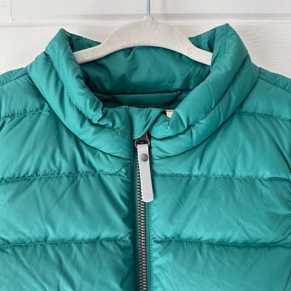 Hanna Andersson Unisex Superlight Down Insulated Puffer Vest in Trek Teal Sz 6-7 - Picture 4 of 10